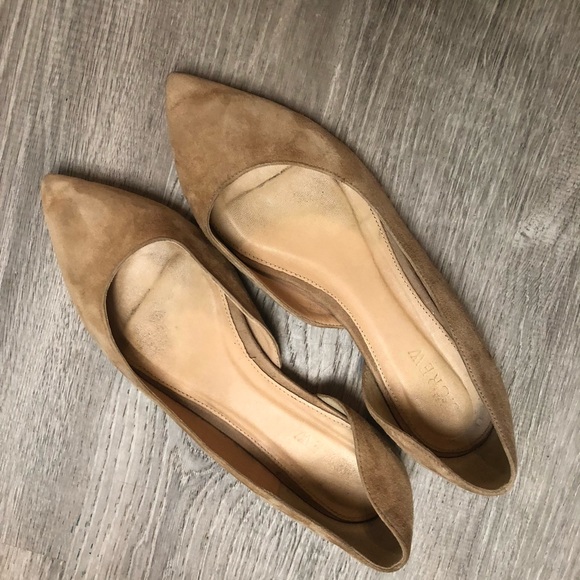 J. Crew Nude Suede Flats - Picture 8 of 8